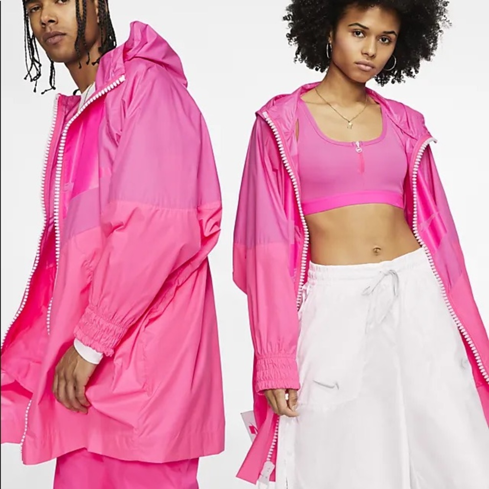 Nike Shield Windrunner Jacket - Pink NWT